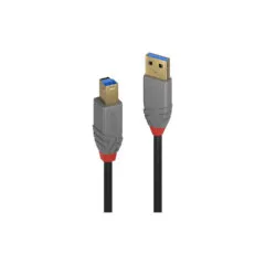 LINDY USB 3.2 Kabel Typ A B Anthra Line M M 5m