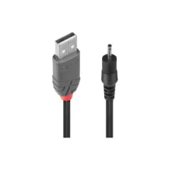 Lindy USB-Ladekabel - 4-poliger USB-Anschluss Typ A (nur Strom) (M) - DC jack 2.3 mm