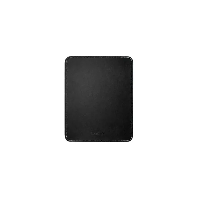 Logilink Mauspad Leder Design schwarz — image 1