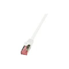 Logilink Patchkabel CAT6 S FTP AWG27 PIMF 0.25m weiß