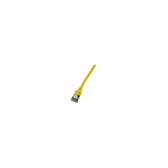 Logilink Patchkabel CAT6A U FTP TPE SlimLine gelb 0.5m