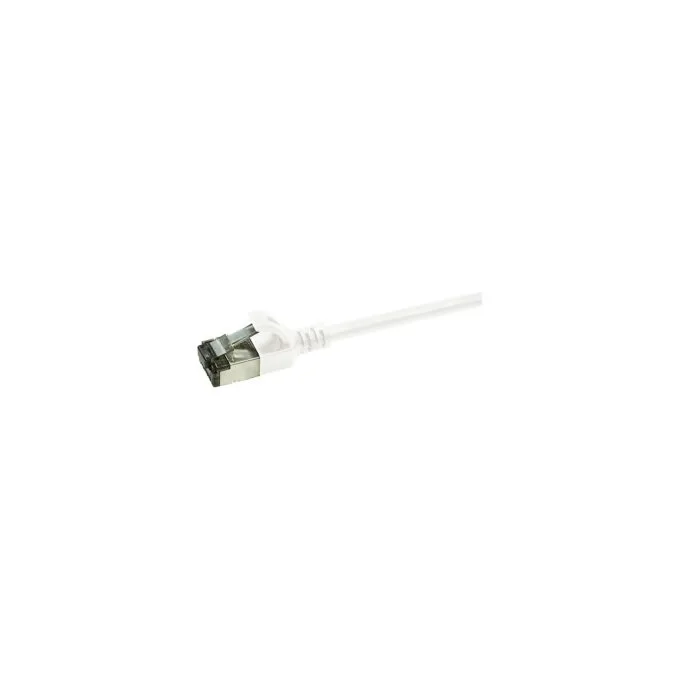 Logilink Patchkabel CAT6A U FTP TPE SlimLine weiß 0.5m — image 2