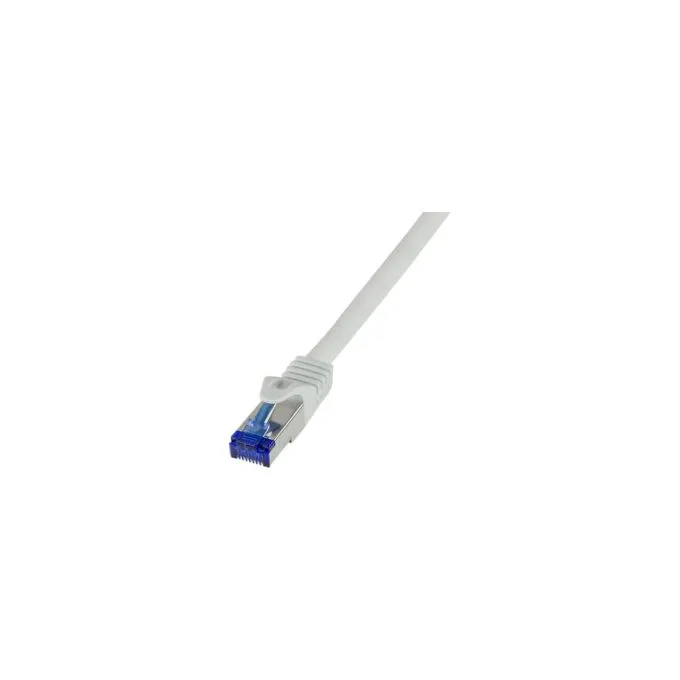 Logilink Patchkabel Ultraflex. Cat.6A. S FTP. grau. 0.5 m — image 1