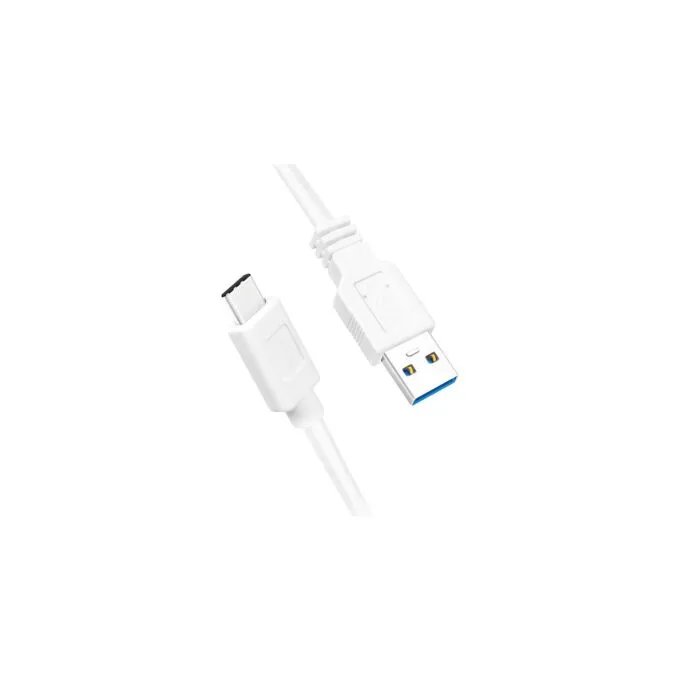 Logilink USB-C Kabel 3.2 Gen1, C M zu USB-A M, weiß 3 m — image 2