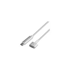 Logilink USB-C Ladekabel zu Apple Mag Safe 2charg. 1.8m.silb