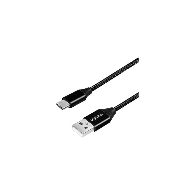 Logilink USB-Stecker USB 2.0 zu USB-C 1,0m — image 1