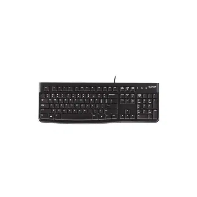 Logitech K120 Keyboard Greek QWERTY Full-Size black — image 1