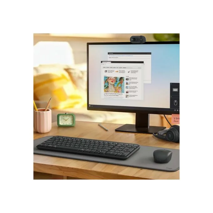 LOGITECH Wireless Keyboard K250 Graphite — image 2