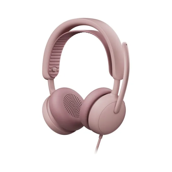 LOGITECH Zone Wired 2 for Business - ROSE — image 1