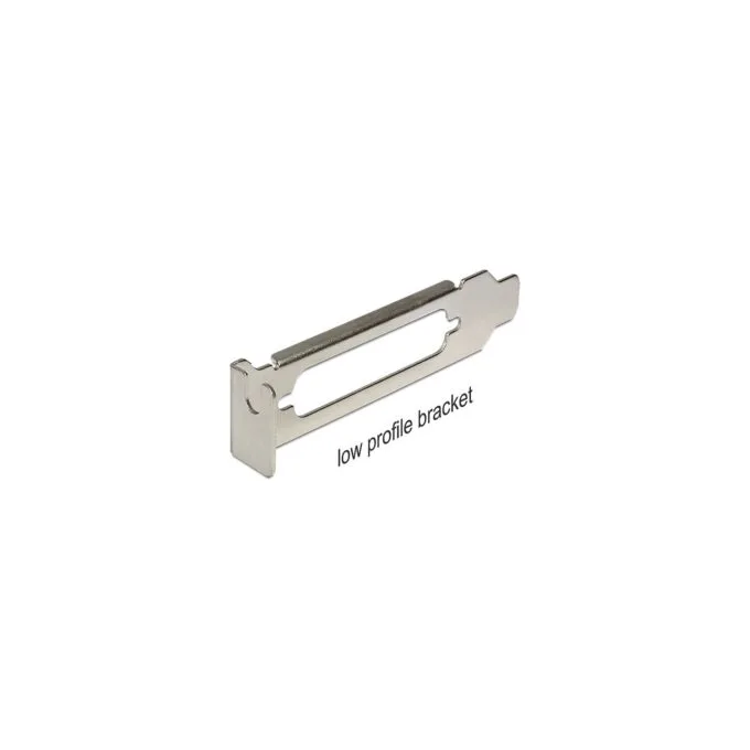 Low Profile Slotblech mit D-Sub 25 Öffnung — image 1