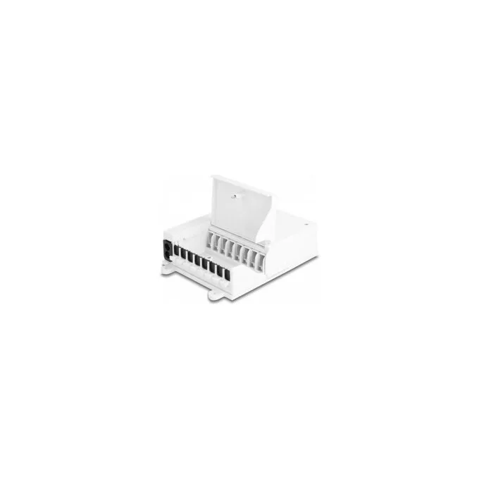 LWL FTTH Indoor Verteilerbox zur Wandmontage 8 Port weiß — image 1