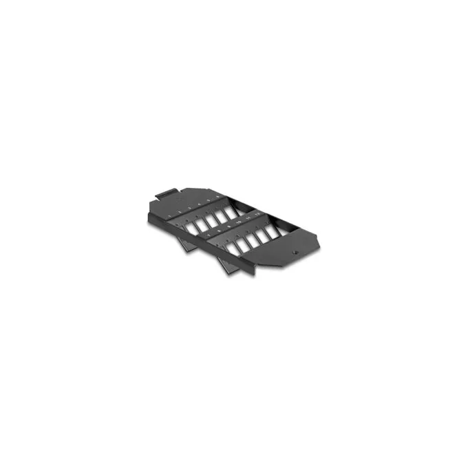 LWL Halterung für Bodentank 12 Port für SC Simplex LC Duplex Kupplungen schwarz — image 1