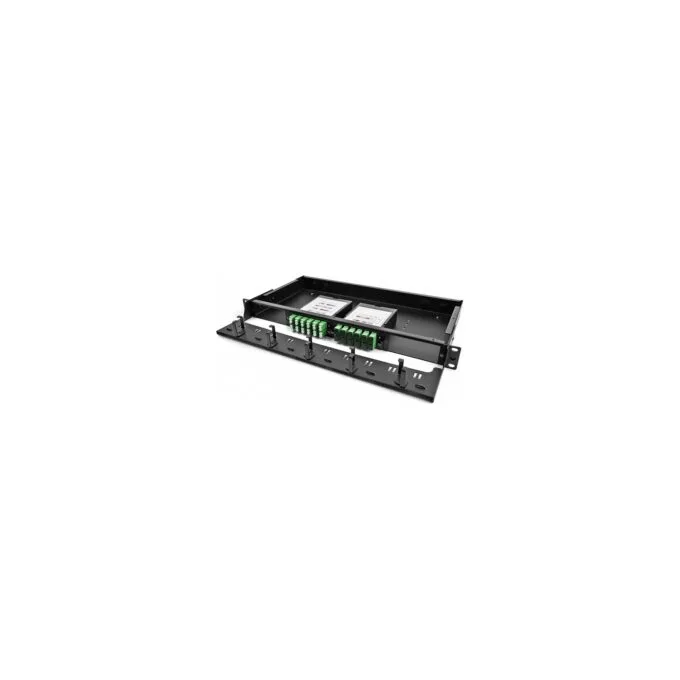 LWL HD (High Density) Kassette MPO Stecker zu 12 x SC Simplex Buchse. 12 Fasern. Singlemode. Polarität A. 9 125 μm — image 4
