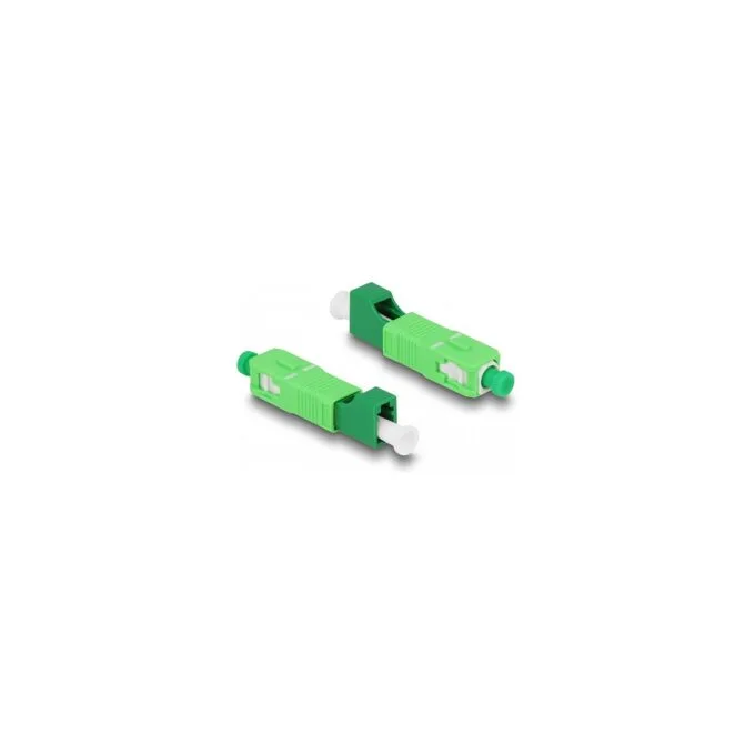 LWL Hybrid Kupplung SC Simplex Stecker zu LC Simplex Buchse grün — image 2