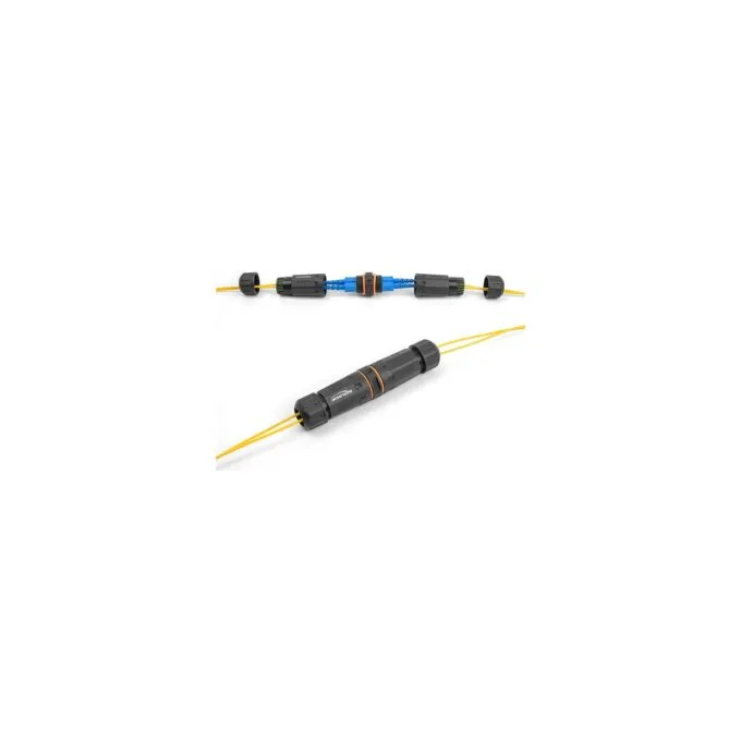 LWL Kabelverbinder SC Duplex Buchse zu SC Duplex Buchse APC mit M20 Gewinde IP68 staub- und wasserdicht — image 3
