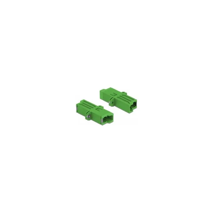 LWL Kupplung E2000 Simplex Buchse zu Simplex Buchse Singlemode grün — image 1