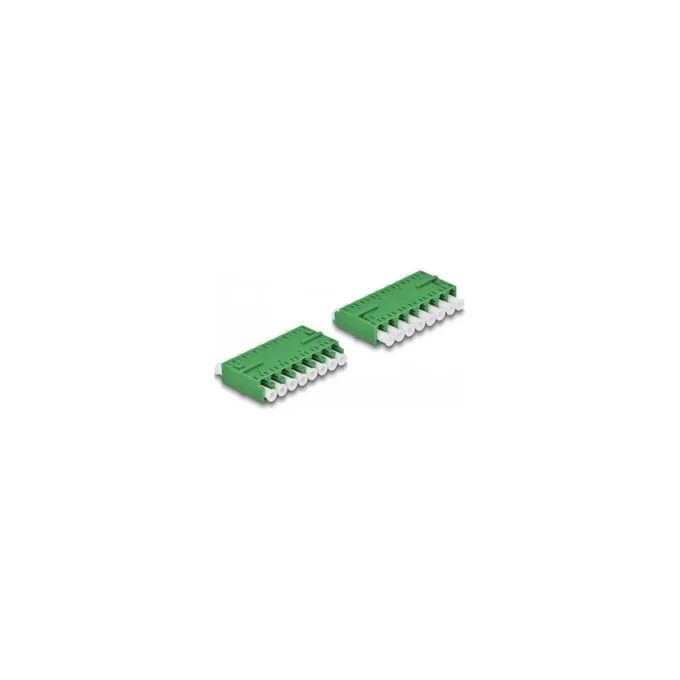 LWL Kupplung HD LC Octuplex Buchse zu LC Octuplex Buchse grün — image 2