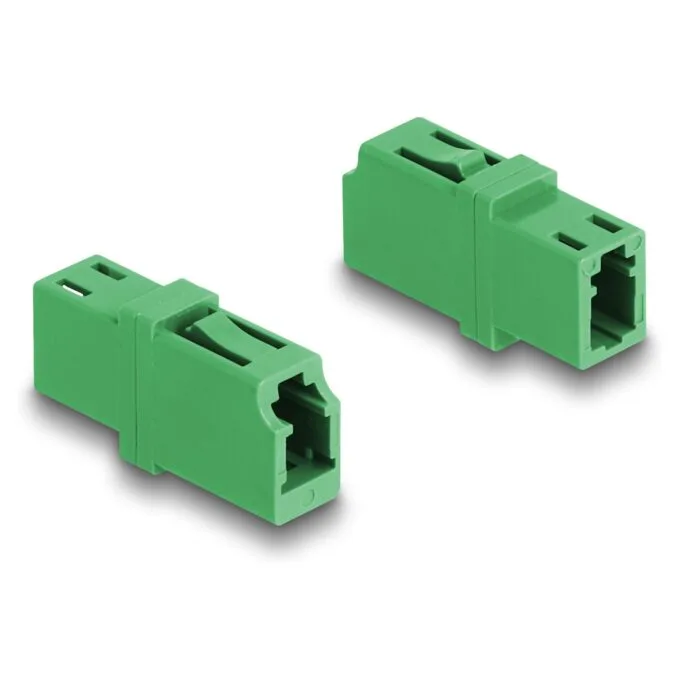 LWL Kupplung LC Simplex Buchse zu LC Simplex Buchse APC grün — image 2