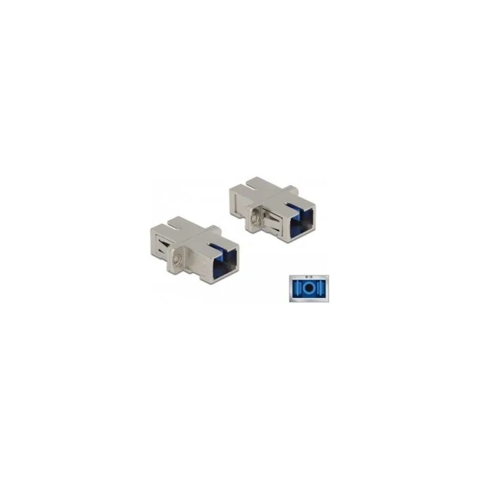 LWL Kupplung SC Simplex Buchse zu SC Simplex Buchse Singlemode Metall — image 1