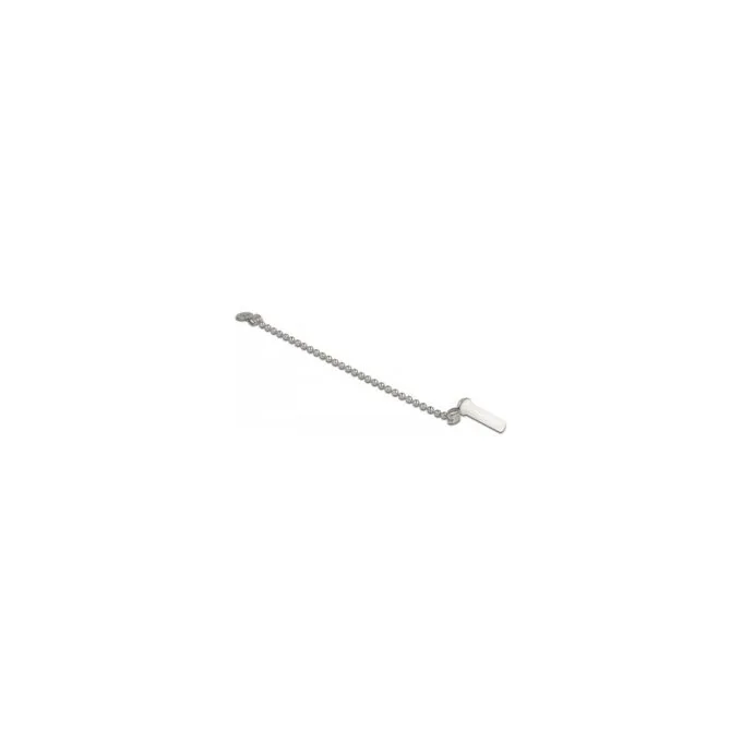 LWL Staubschutzkappe mit Kette für LC Stecker weiß — image 1