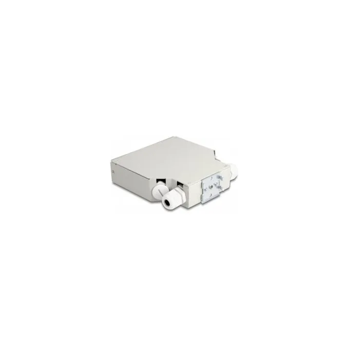 LWL Verteilerbox für Hutschiene 8 Port grau — image 3