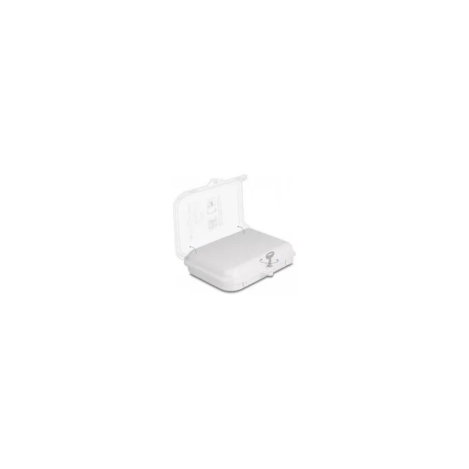 LWL Verteilerbox für Innen- und Außenbereich IP65 wasserfest abschließbar 8 Port weiß — image 1