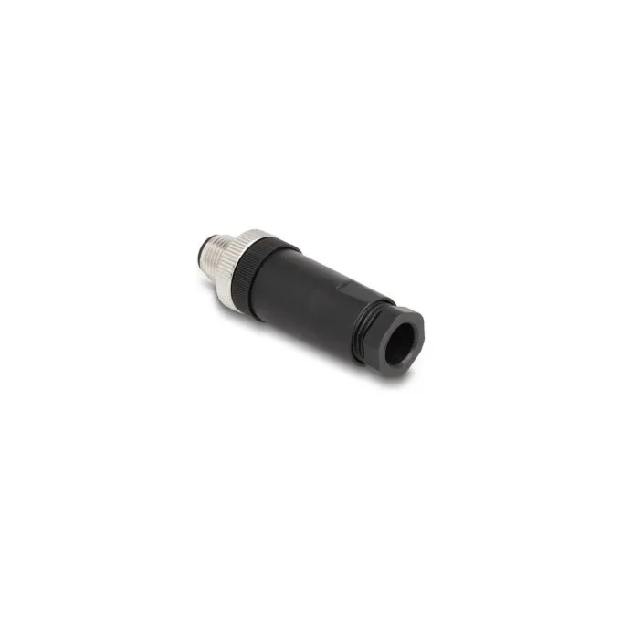M12 Steckverbinder A-kodiert 3 Pin Stecker zur Montage mit Schraubanschluss — image 1