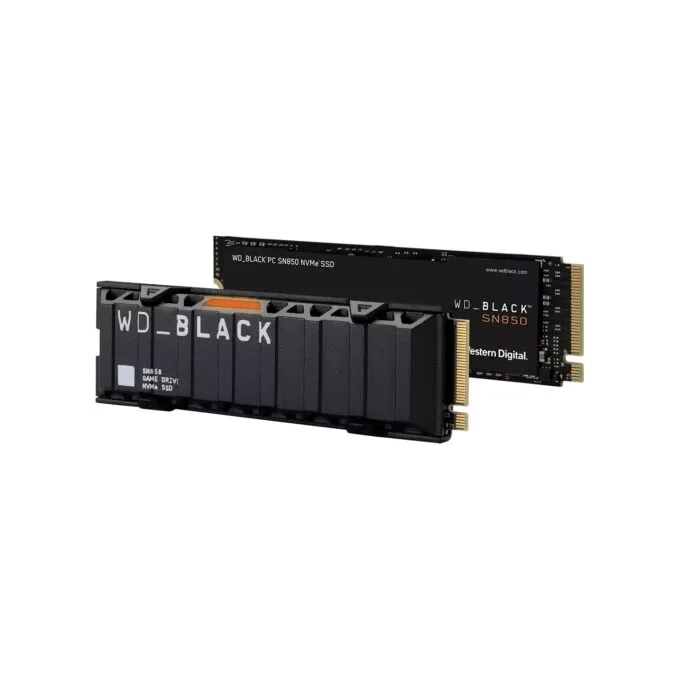 M.2 1TB WD Black SN850 NVMe with Heatsink PCIe Gen4 — image 2
