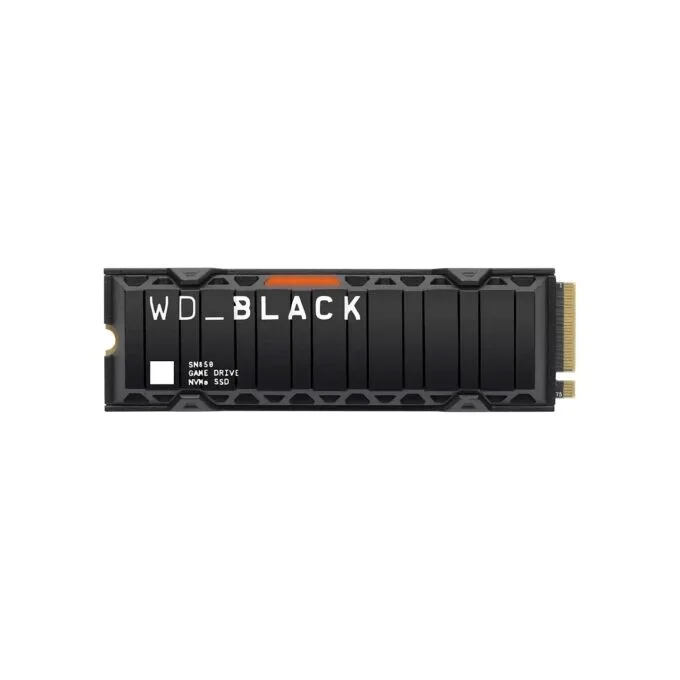 M.2 1TB WD Black SN850 NVMe with Heatsink PCIe Gen4 — image 1