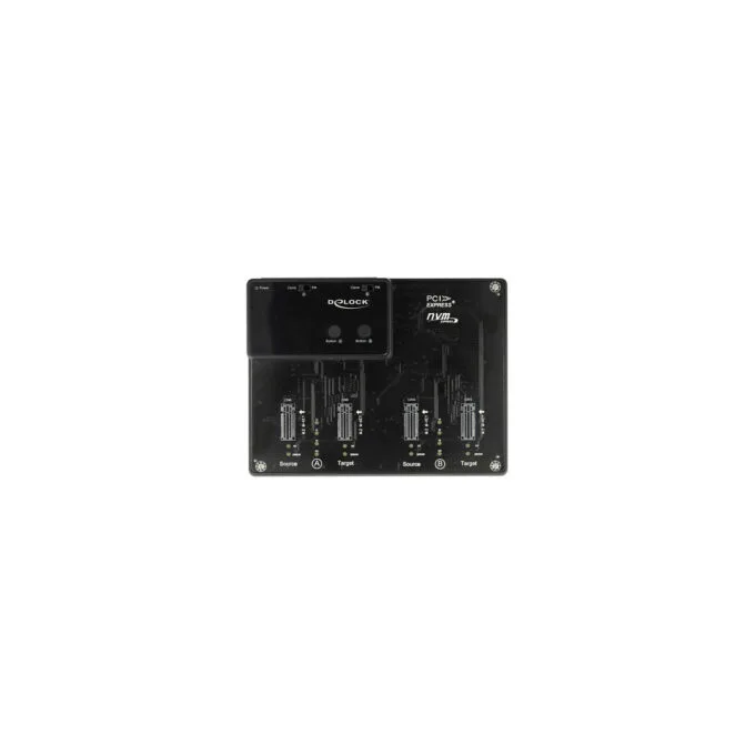 M.2 Dockingstation für 4 x M.2 NVMe PCIe SSD mit Klon Funktion — image 5
