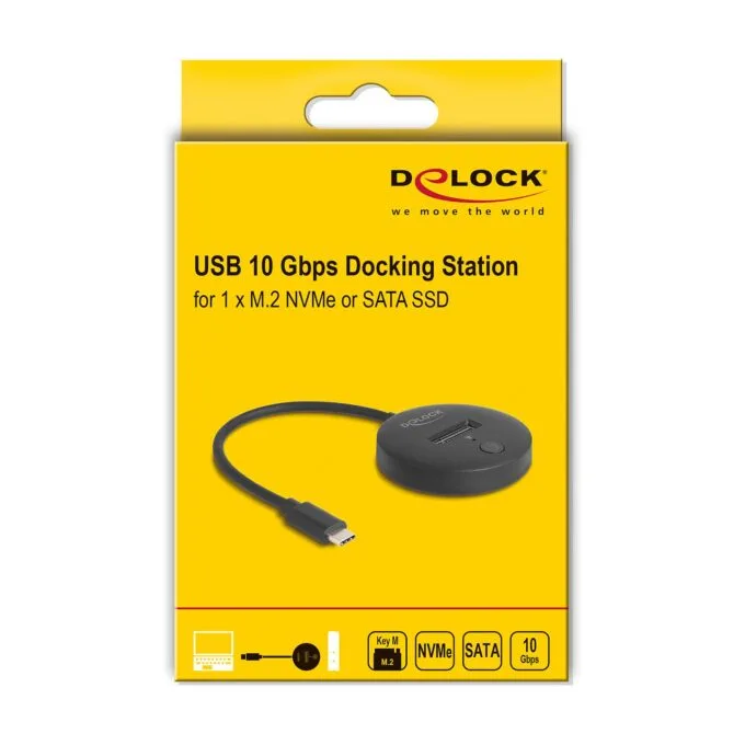 M.2 Dockingstation für M.2 NVMe SATA SSD mit USB 10 Gbps USB Type-CTM Stecker — image 3