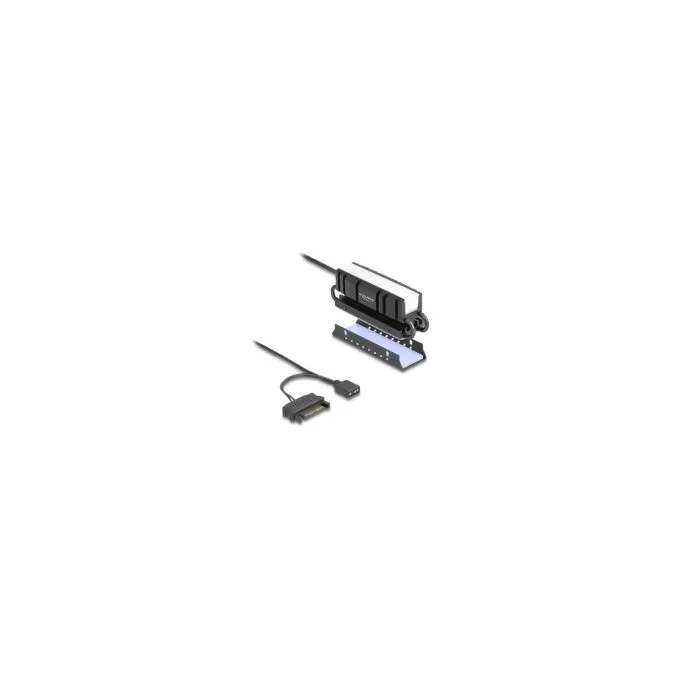 M.2 Kühlkörper für SSD 2280 mit RGB LED Beleuchtung — image 1