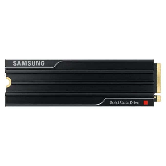 M.2. SAMSUNG 9100 PRO Heatsink NVMe 2TB PCIe 5.0 14.800 MB s Lesen 13.400 MB s Schreiben Interne SSD fr PC-Gaming — image 1