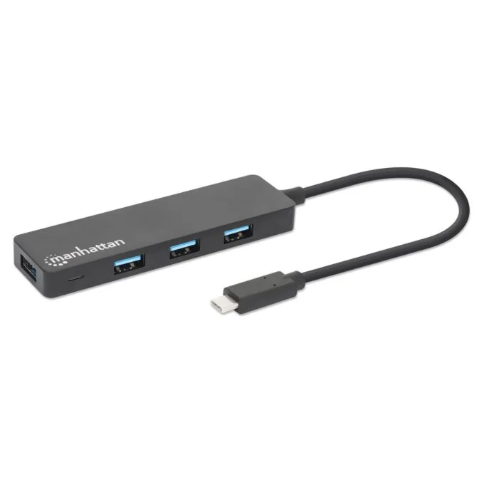 MANHATTAN 4-Port USB 3.2 Gen 1 Hub C-Stecker auf 4x A-Buchse — image 1