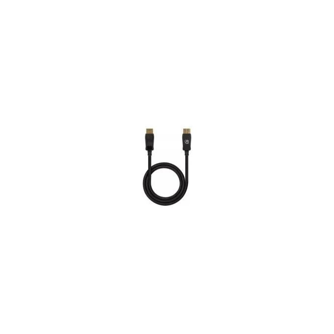 MANHATTAN 8K60Hz DisplayPort 1.4 Kabel Stecker auf Stecker 2m HDR vergoldete Kontakte Rastnase und geflochtene Ummant... — image 5