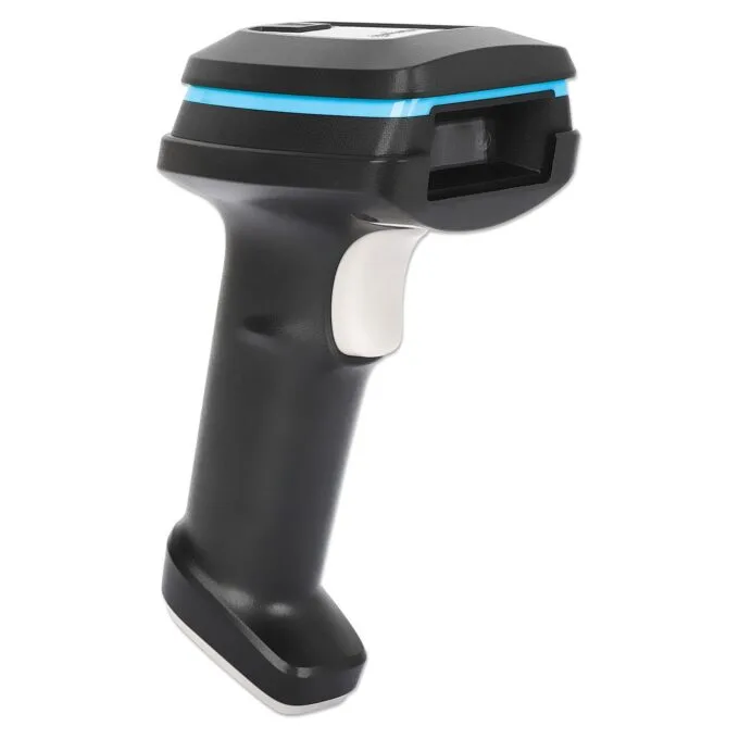 MANHATTAN Kabelloser 2D Long Range LED-Barcodescanner Wireless 4.2 und 2,4 GHz USB-A-Nanoempfänger — image 2