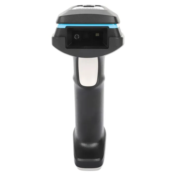 MANHATTAN Kabelloser 2D Long Range LED-Barcodescanner Wireless 4.2 und 2,4 GHz USB-A-Nanoempfänger — image 3