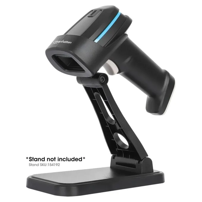 MANHATTAN Kabelloser 2D Long Range LED-Barcodescanner Wireless 4.2 und 2,4 GHz USB-A-Nanoempfänger — image 6
