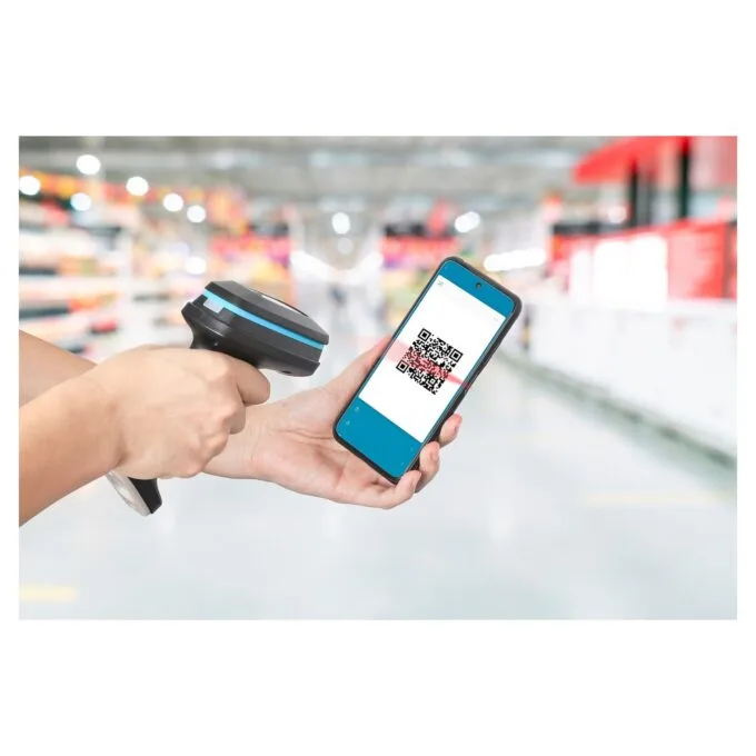 MANHATTAN Kabelloser 2D Long Range LED-Barcodescanner Wireless 4.2 und 2,4 GHz USB-A-Nanoempfänger — image 8