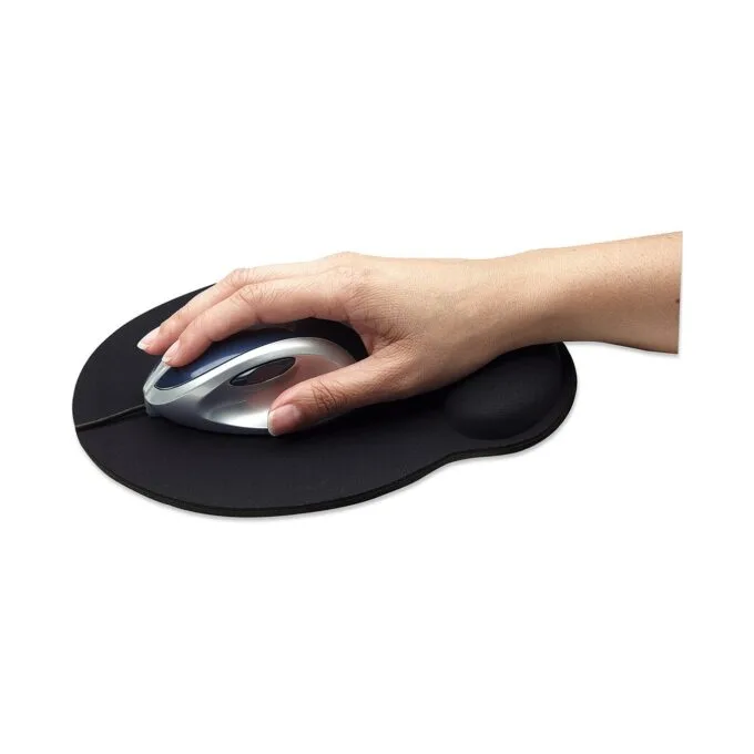 MANHATTAN Mauspad Schaumstoff mit Handballenauflage schwarz retail — image 2