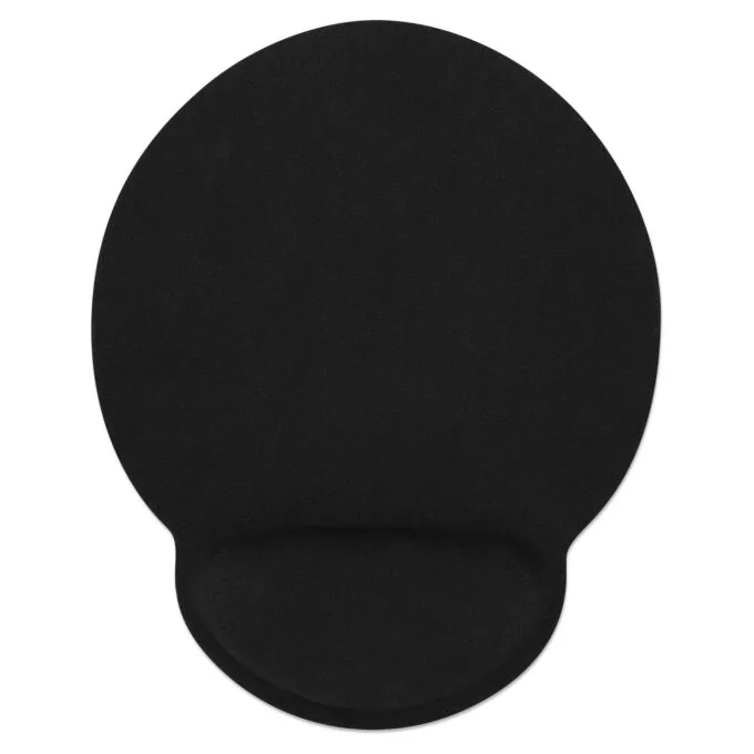 MANHATTAN Mauspad Schaumstoff mit Handballenauflage schwarz retail — image 1