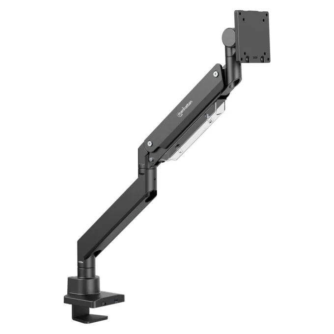 MANHATTAN Tischhalterung 1 Monitor 17-57' 27kg mit USB Ports — image 1