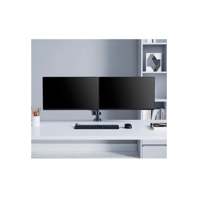 MANHATTAN Tischhalterung mit Gasdruckfeder und Kugelgelenk fuer zwei Monitore von 48,18-81,28cm 17Z-32Z und bis zu 8k... — image 9