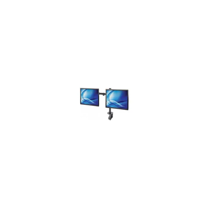 MANHATTAN Tischhalterung mit Monitorarm fuer zwei Displays von 33.02-81.28cm 13-32Zoll und bis 8kg zweifach schwenkba... — image 3