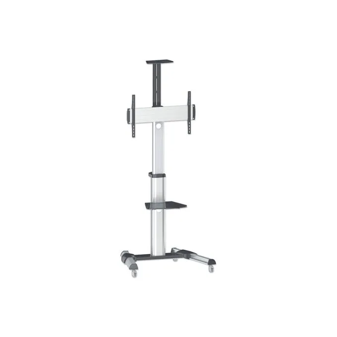 MANHATTAN Universal TV-Stnder auf Rollen fr TVs 93,98-218,44cm 37-86Zoll 50kg neigbar schwenkbar mit Kamerahalterung ... — image 2