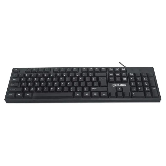 MANHATTAN USB-Tastatur black — image 4