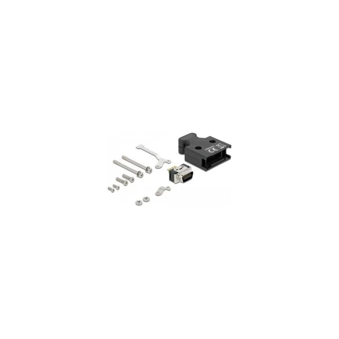 MDR Stecker 14 Pin Lötanschluss mit Gehäuse — image 1