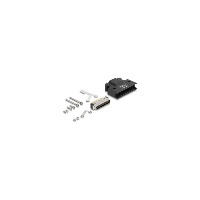 MDR Stecker 50 Pin Lötanschluss mit Gehäuse — image 1