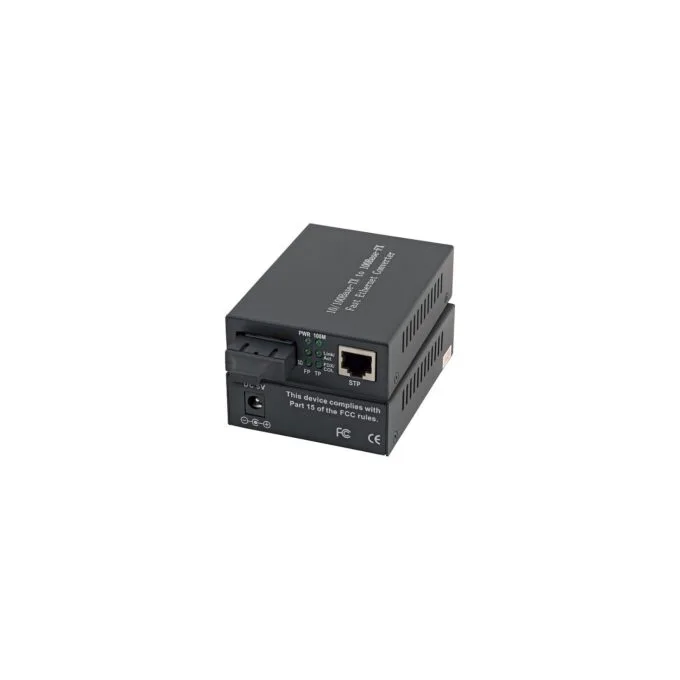 Media Konverter Gigabit MM SM 10 100 1000T-1000BaseLX-SC — image 1