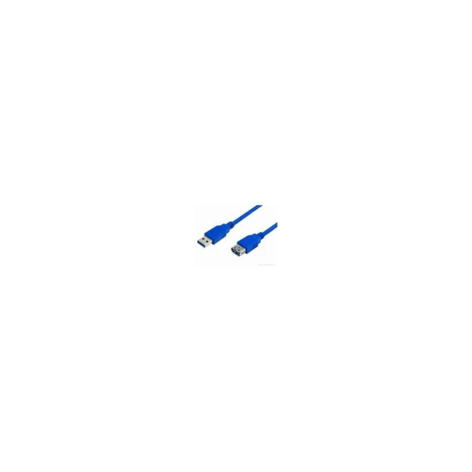 MediaRange Verlängerungskabel USB 3.0 A- to A St Bu 3m blau — image 1